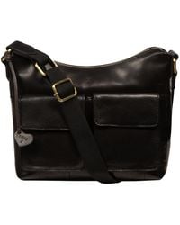 NiNa Amora - 'Sabrina' Leather Shoulder Bag - Lyst