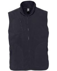 Sol's - Norway Anti-Pill Fleece Bodywarmer Gilet - Lyst