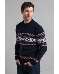 Tokyo Laundry - Crew-Neck Jacquard Print Jumper - Lyst