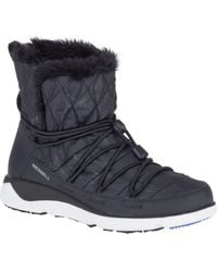 Merrell - Ladies Farchill Mid Polar Insulated Winter Snow Boots - Lyst