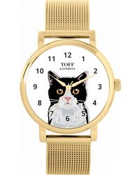 Toff London - Tlws-32229 Ladies And Cat Head Watch - Lyst