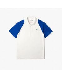 Lacoste - Tennis Poloshirt Van Gerecycled Polyester In Multi Kleur - Lyst