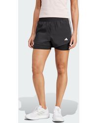 adidas - Pacer 3-Stripes Training Woven Shorts - Lyst