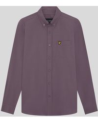 Lyle & Scott - Plain Oxford Shirt - Lyst
