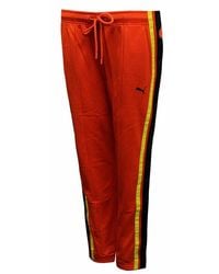 PUMA - X Rihanna Fenty Logo Track Pants Cotton - Lyst