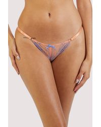 Playful Promises - Felicity Hayward X Pp Palm Bay Embroidery Tanga Brief - Lyst