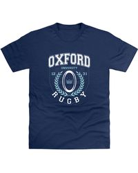 Park Fields - Oxford University Rugby T-Shirt Cotton - Lyst