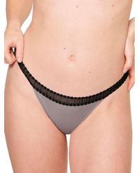 Sloggi - Go Ribbed Tanga Briefs 2 Pack - Lyst