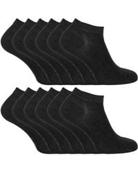 Sock Snob - 12 Pair Multipack Bamboo Trainer Socks - Lyst