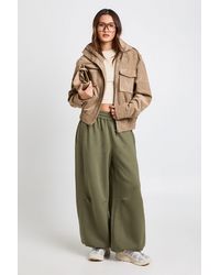 Boohoo - Super Oversized Adjustable Cuff Jogger - Lyst