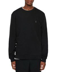AllSaints - Pullover Jumper Cotton Sweater - Lyst