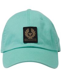 Belstaff - Phoenix Logo Ocean Green Cap - Lyst