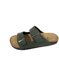 Palladium - Penguin Port 2 Khaki Sandals - Lyst