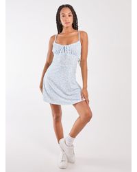Pink Vanilla - Daisy Ditsy Strappy Mini Dress - Lyst