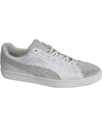PUMA - States Aa Trainers Suede Leather Low Shoes 359781 02 B32B - Lyst