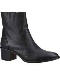 Hush Puppies - Winona Leather Boots - Lyst