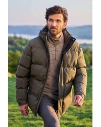Mountain Warehouse - 'Snow' Padded Jacket Water Resistant Adjustable Hood Everyday Rain Coat - Lyst
