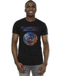 Marvel - Guardians Of The Galaxy Stars Fill Logo T-Shirt Cotton - Lyst