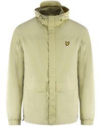 Lyle & Scott - Hooded Pocket Light Jacket Nylon - Lyst