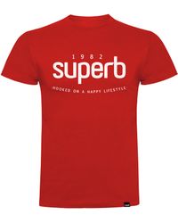 Superb - Icon Tee Short Sleeve Round Neck T-Shirt - Lyst
