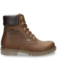 Panama Jack - 03 Gtx C1 Bark Waterproof Leather Ankle Boots - Lyst