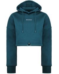 BOXRAW - Johnson Cropped Hoodie - Lyst