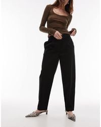 TOPSHOP - Cord Peg Trouser - Lyst