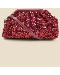 Sosandar - Ruby Sequin Clutch Bag Metallic - Lyst