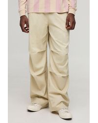 BoohooMAN - Elasticated Waist Baggy Pants - Lyst