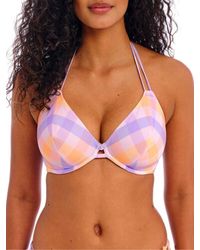 Freya - Harbour Island Halterneck Bikini Top - Lyst