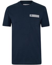 Original Penguin - Regular Fit Crew Neck T-Shirt With Chest Pocket - Lyst