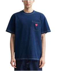 Carhartt - Wip Ingo Pocket Basic T-Shirt Heart Patch Loose Fit Top - Lyst