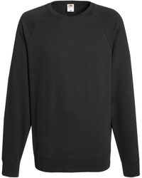 Fruit Of The Loom - Lightweight Raglan Sweatshirt (240 Gsm) - Lyst