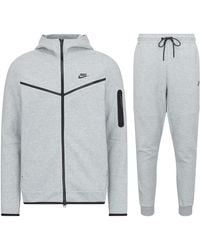 Nike - Sportswear Tech Fleece Full Zip Tracksuit Cotton - Lyst