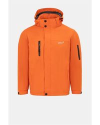 Gelert - Hooded Solid Patterned Parka Jacket - Lyst