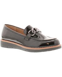 Apache - Flat Shoes Loafers Ledge Slip On Pu - Lyst