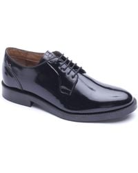 Base London - Luca Leather Derby Shoes - Lyst