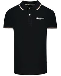 Aquascutum - London Tipped Polo Shirt Cotton - Lyst