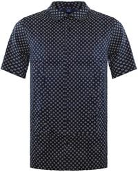 Ted Baker - Forter Geo Print Shirt Cotton - Lyst
