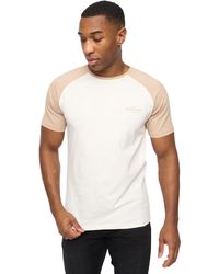 Crosshatch - Meza T-Shirt (Off/Stone) Cotton - Lyst