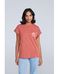 Mountain Warehouse - 'Holly' Logo T-Shirt With Turn Up Cuffs Cotton Breathable Summer Tee - Lyst