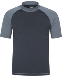 Mountain Warehouse - Uv Rash Vest Sun Protection Quick Drying Swimwear Stretchy Beach Surf Top Nylon - Lyst