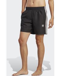 adidas Originals - Adicolor 3-Stripes Swim Shorts - Lyst