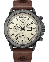 Timberland - Quarzuhr Aus Edelstahl - Lyst