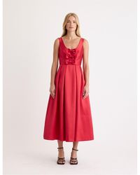 Nobody's Child - Nobodys Milda Scoop Neck Midi Dress - Lyst