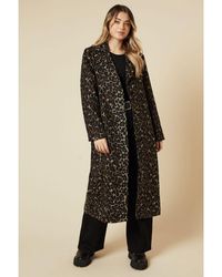 Dorothy Perkins - Wool Midi Coat - Lyst