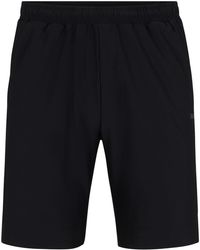BOSS - Active Sweat Shorts With Elasticated Waistband - Lyst