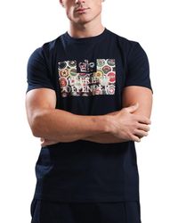 Weekend Offender - T Shirt Caps Graphic Print Crew Neck Casual Cotton Tee Top - Lyst