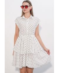Bigdart - Viscose Nylon Knit Dress - Lyst