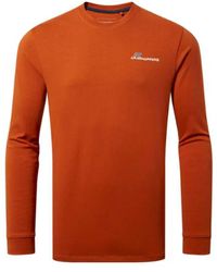 Craghoppers - Ladies Holmes Long-Sleeved T-Shirt (Potters Clay) - Lyst